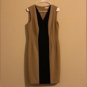 Two tone Calvin Klein tank dress